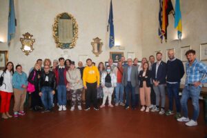 La presentazione dl progetto "Il pranzo è servito da Gea" in sala consiliare