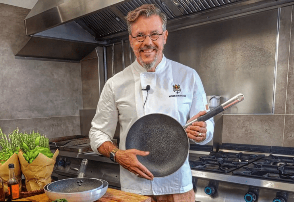 Lo chef Andrea Lo Cicero