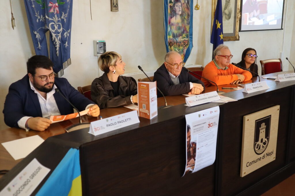 Nepi - Sala Consiliare - La presentazione del progetto 3Ci